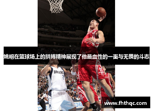 姚明在篮球场上的拼搏精神展现了他最血性的一面与无畏的斗志